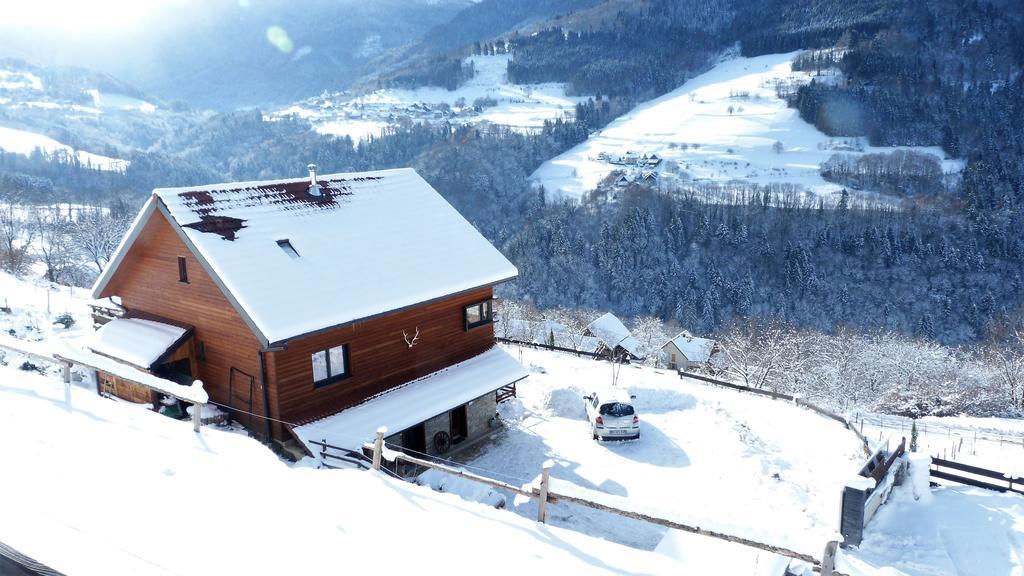 Gite Le Cerf De Belledonne Sainte-Agnès Eksteriør billede